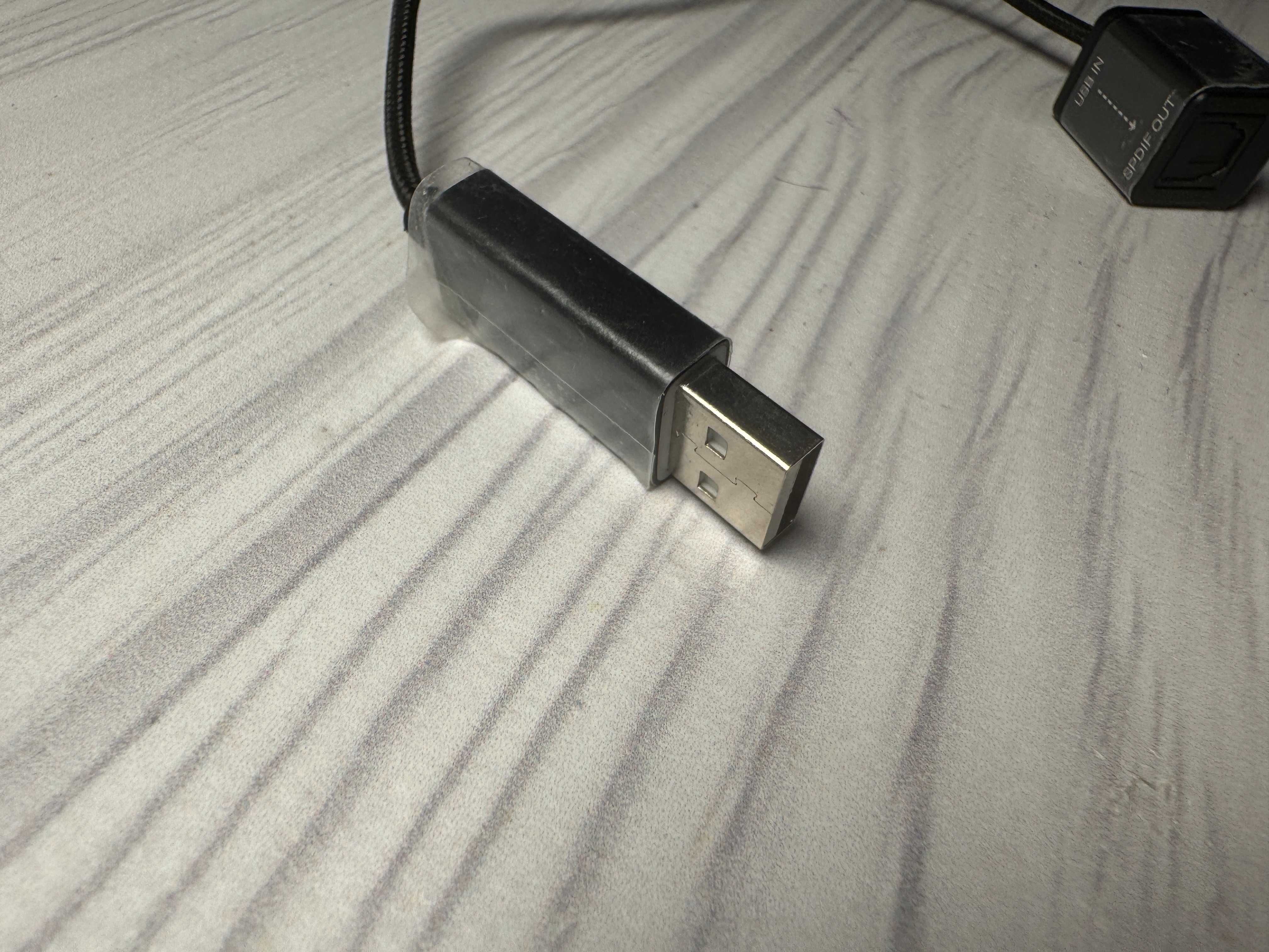 Адаптер Cubilux USB A (обмен/продажа) TOSLINK SPDIF Optical adapter