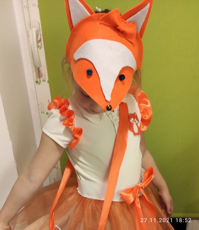 Лисичка костюм карнавальний