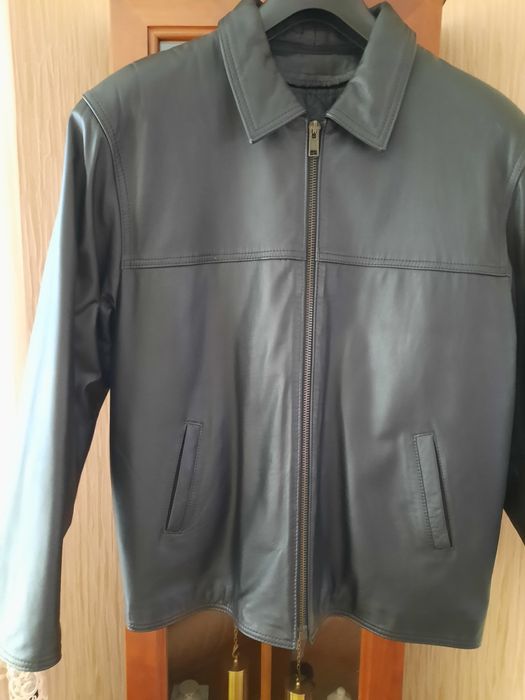 Kurtka skórzana , skora naturalna j. nowa z podpinką  L-xl cza