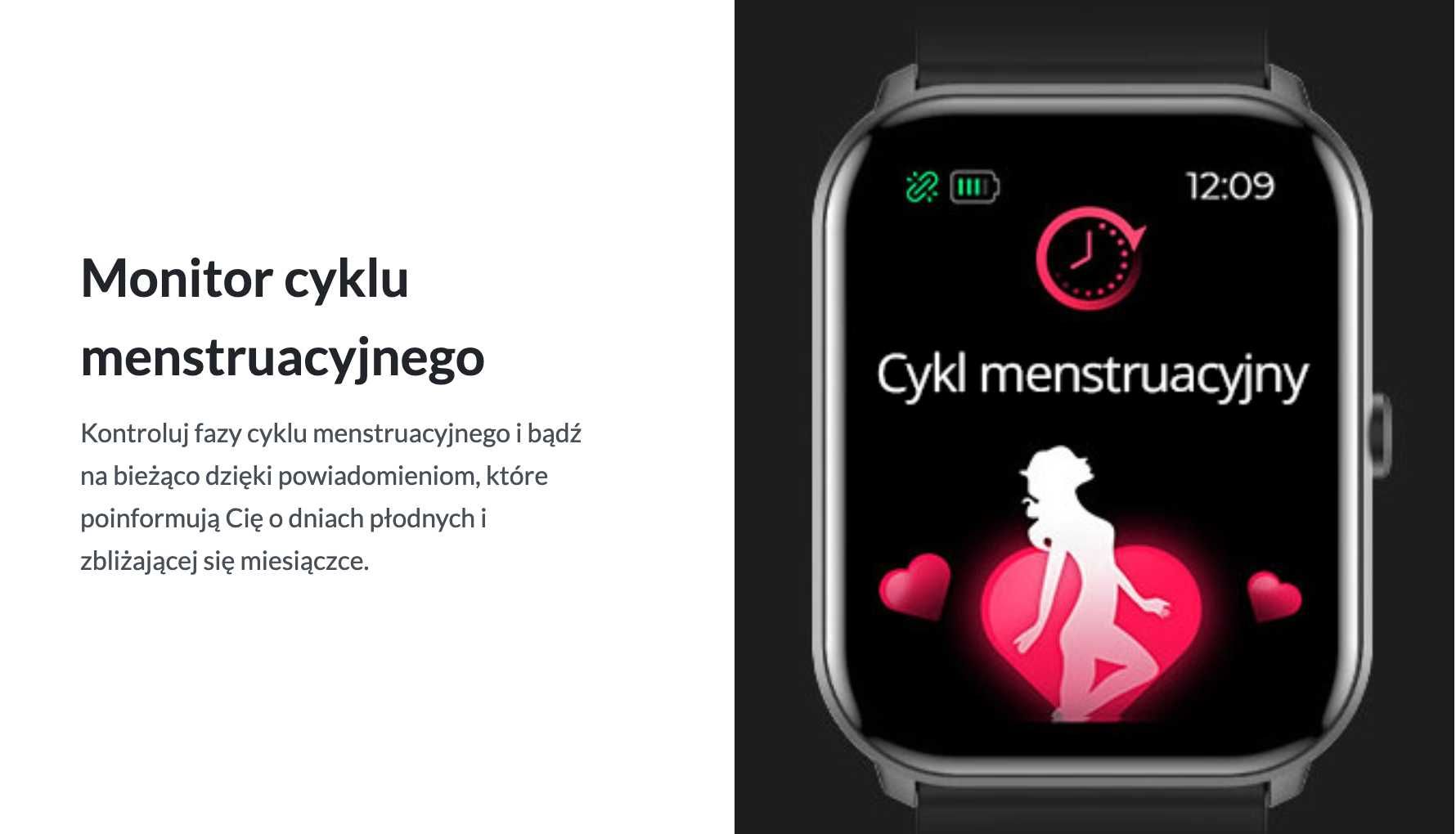 Smartwatch zegarek FW36 Aurum SE złoty - nowy