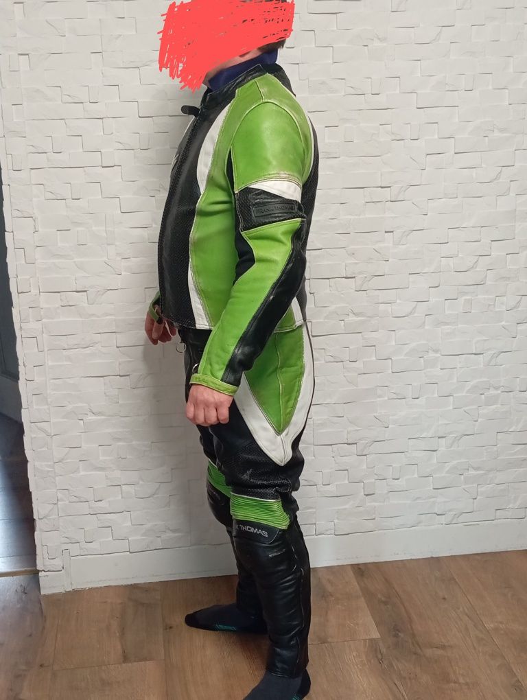 Kombinezon motocyklowy 2 części.