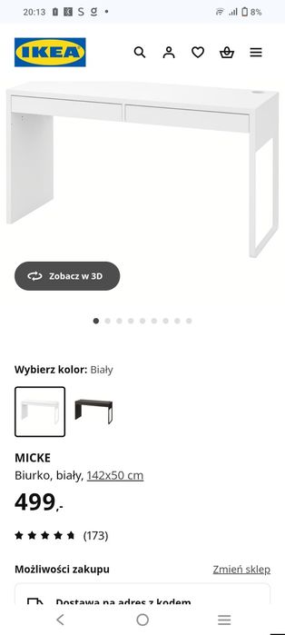 Biurko Mickey ikea
