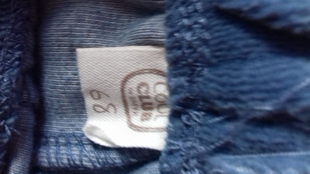 Komplet, dres welurowy rozm. 68 cool club