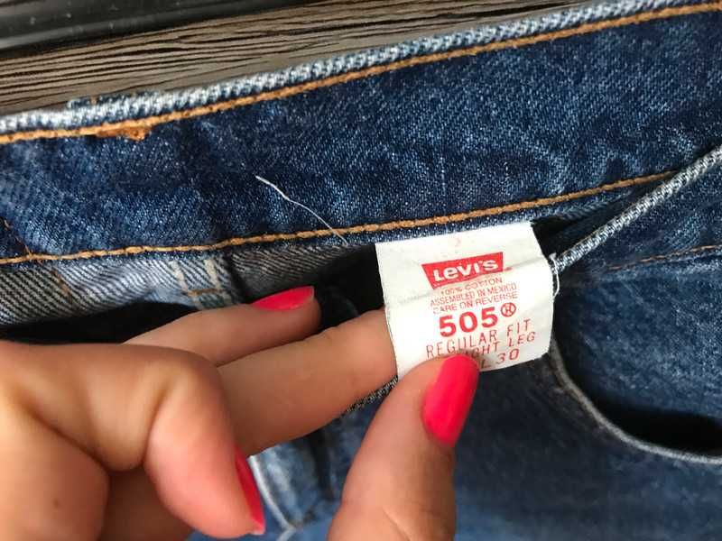 Spódnica jeansowa mini Levis 505