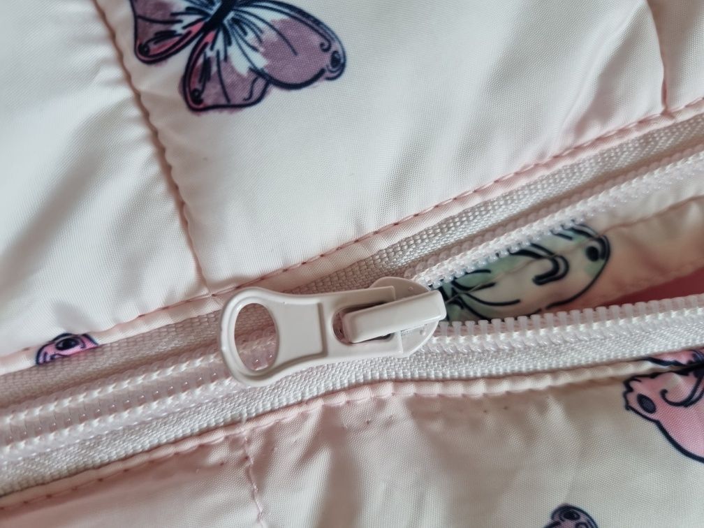 Takko fashion kamizelka bezrękawnik pikowana motylki 86