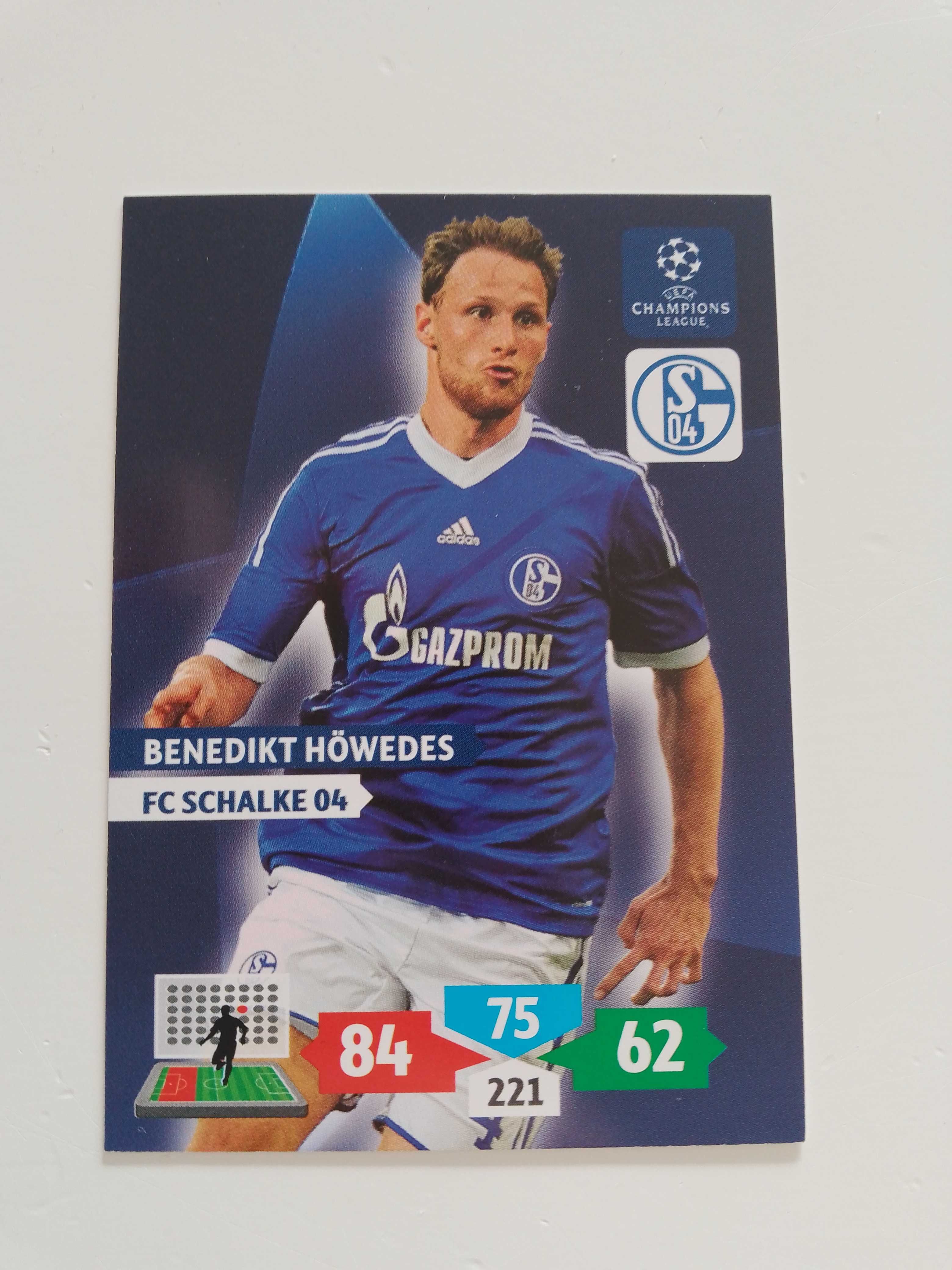 Benedikt Höwedes (Base card) FC Schalke 04 Champions League 2013/14