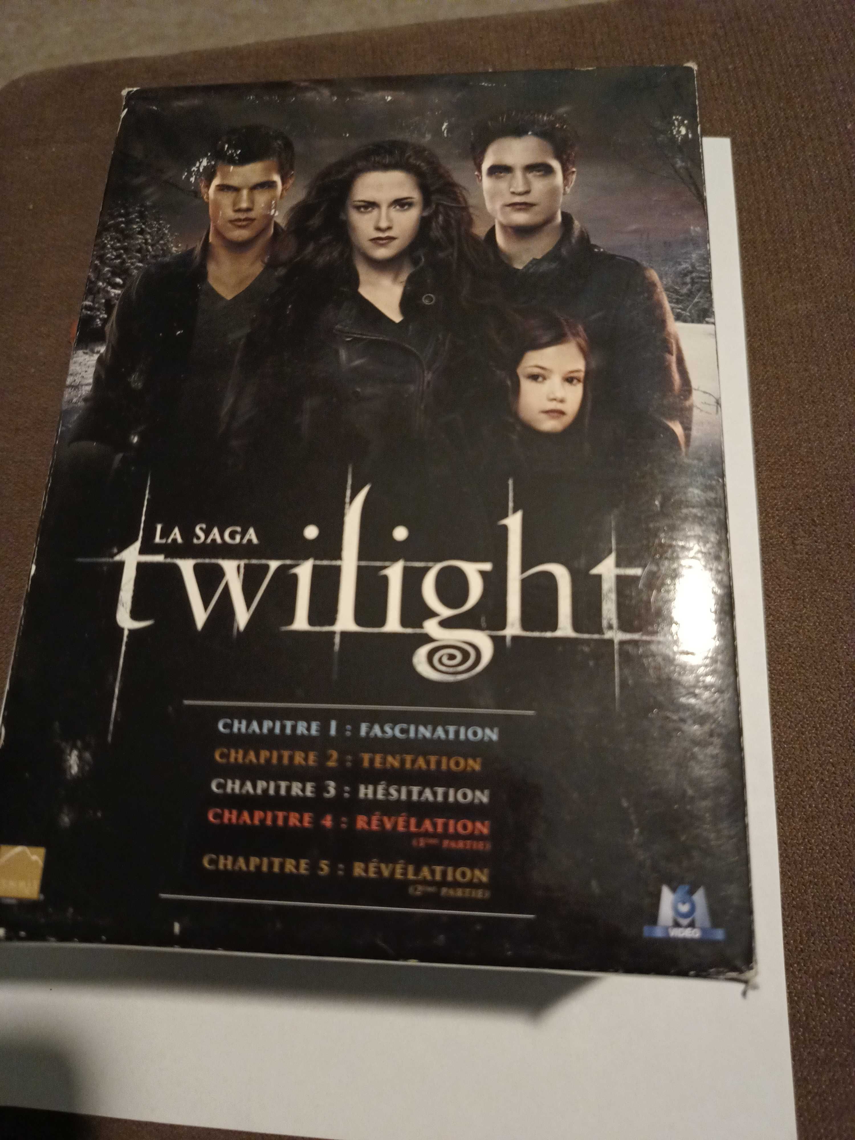 La saga Twilight komplet