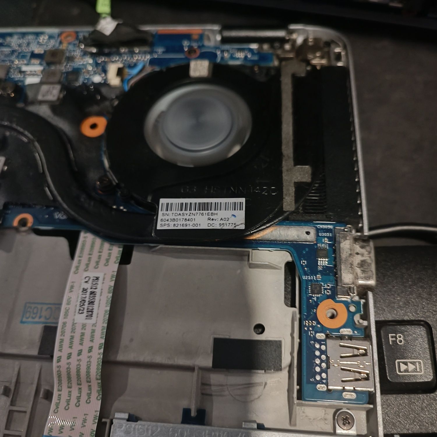 Płyta główna HP EliteBook 820 G3 i5-6300U