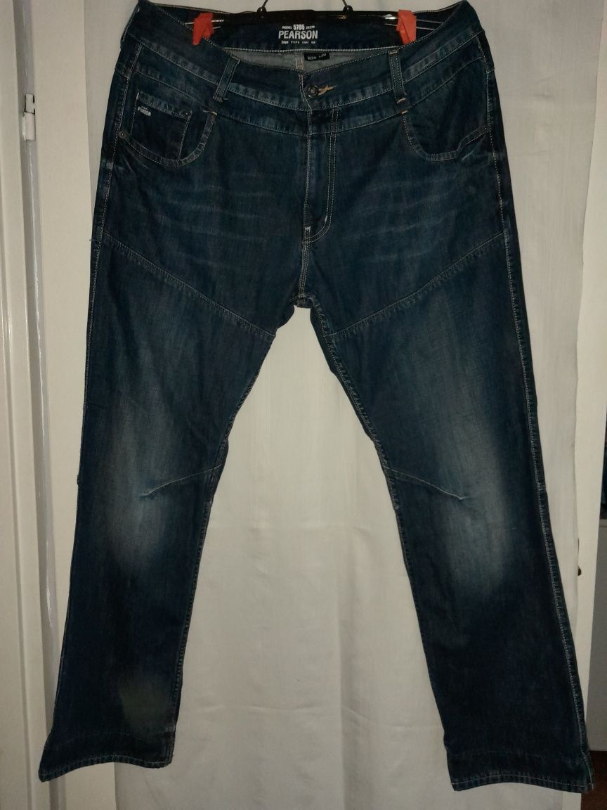 Spodnie męskie r.W 38 L56 tęgie dżins