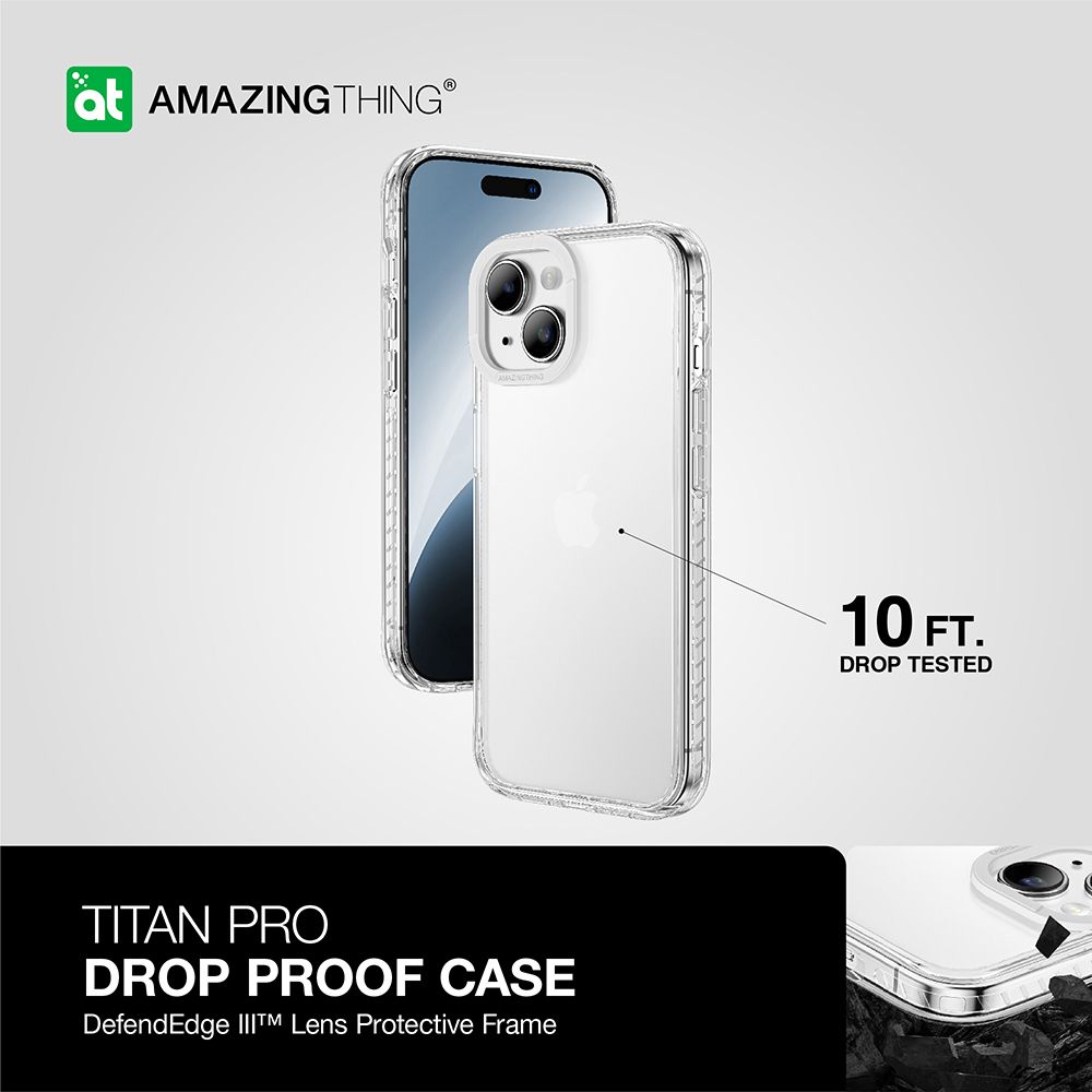 Amazing Thing Etui Titan Pro Case 10Ft Ip156.1Tpcl Do Iphone 15