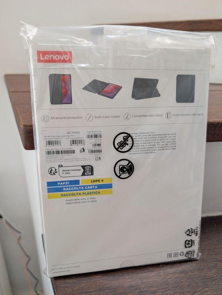 Tablet Lenovo Tab M11 + capa Lenovo Folio Case