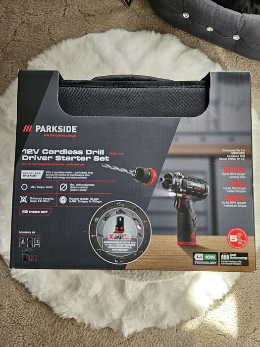 Parkside Perfomance witam PBSPA 12 E4 z a aku i ładowarką
