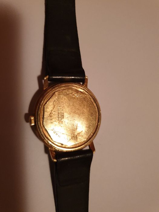 Precimax „chronometr Złoty zabytkowy zegarek