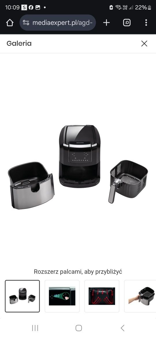 Air Fryer Frytkownica beztłuszczowa HISENSE