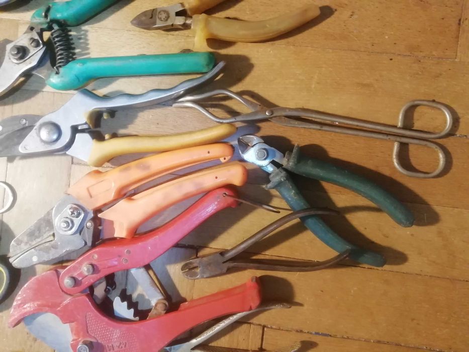 27 шт ножниці кусачки плоскогубці секатор 1 лотом