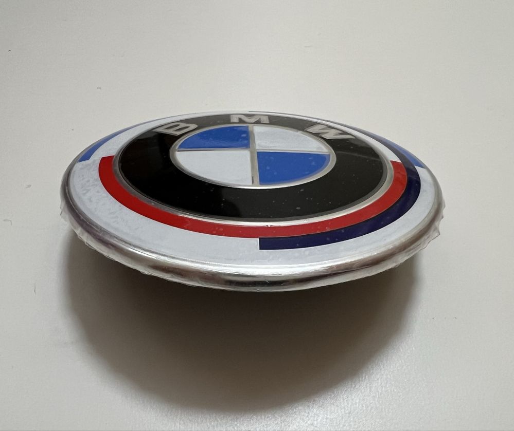 Simbolo Bmw capot 82 mm edição 50º Aniversário Bmw