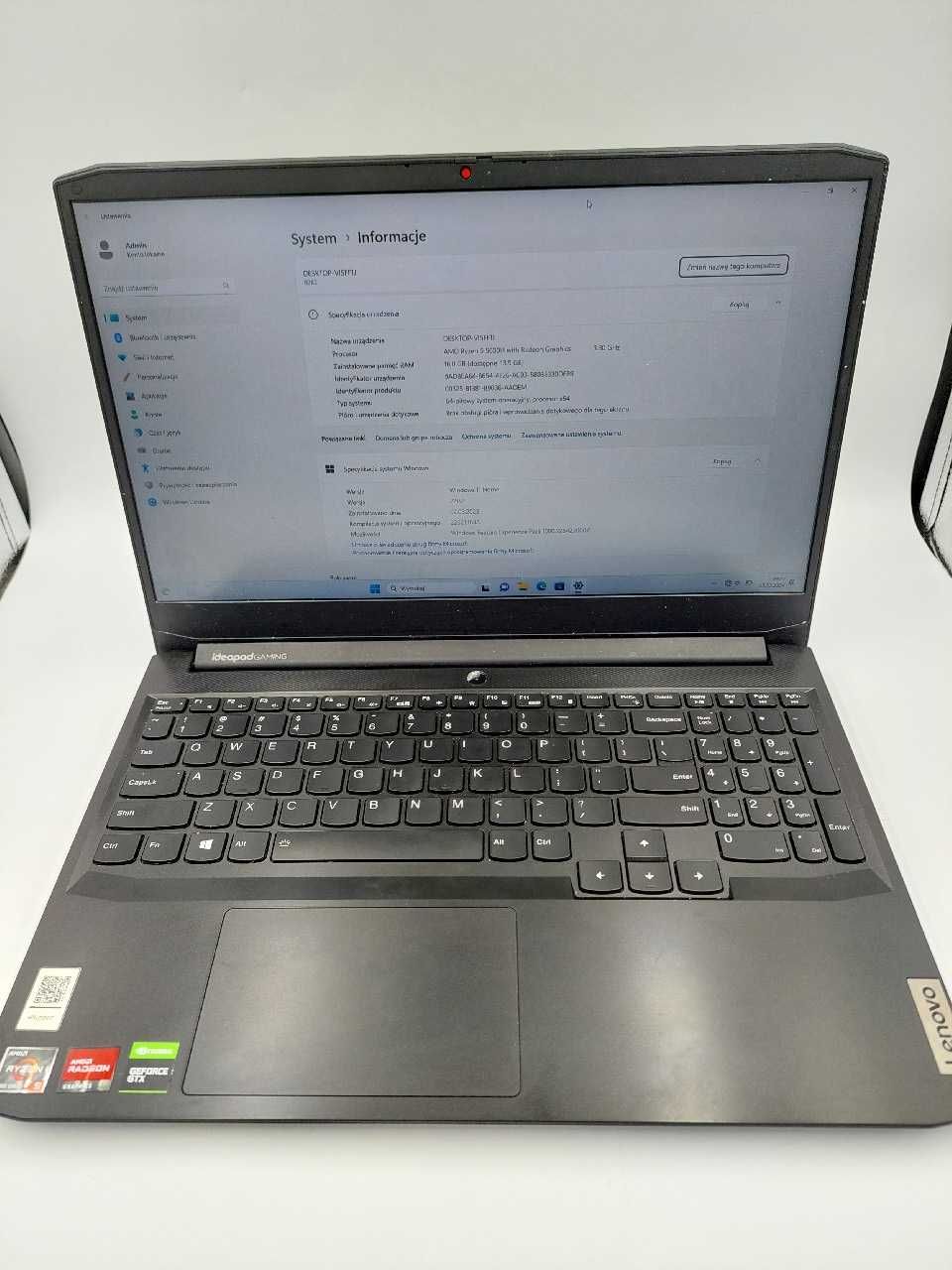 Laptop Lenovo IDEA PAD GAMING 3 15ACH6