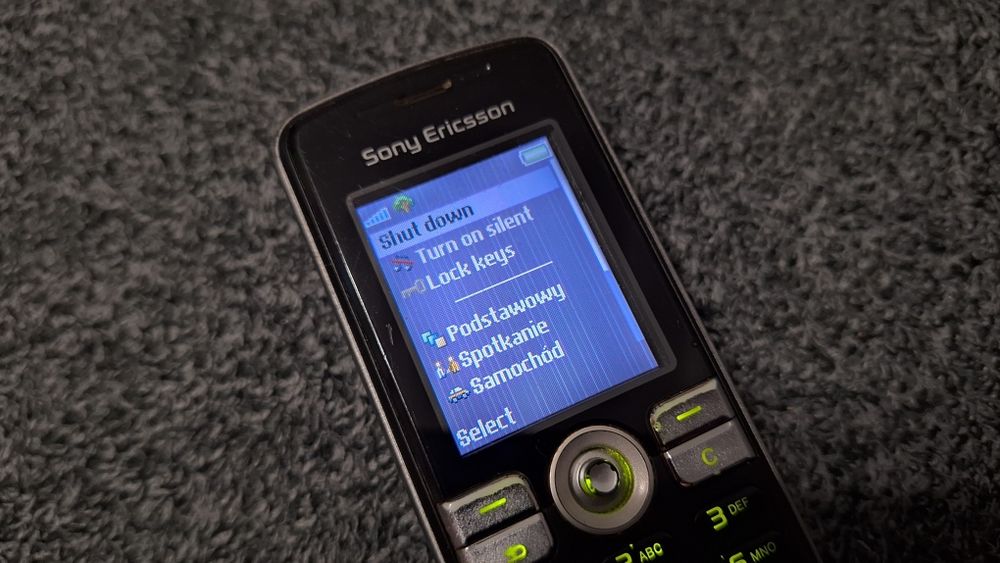 Telefon Sony Ericsson K510i + bateria + ładowarka SimLock Orange