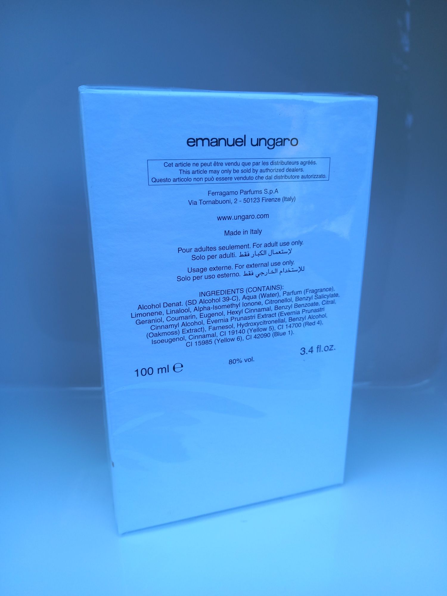 Diva Pepite Emanuel Ungaro 100 ml EDP perfumy damskie Unikat Limitee !