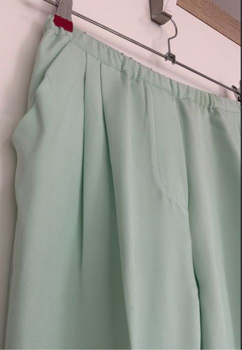 Komplet dwuczęściowy w kolorze miętowym