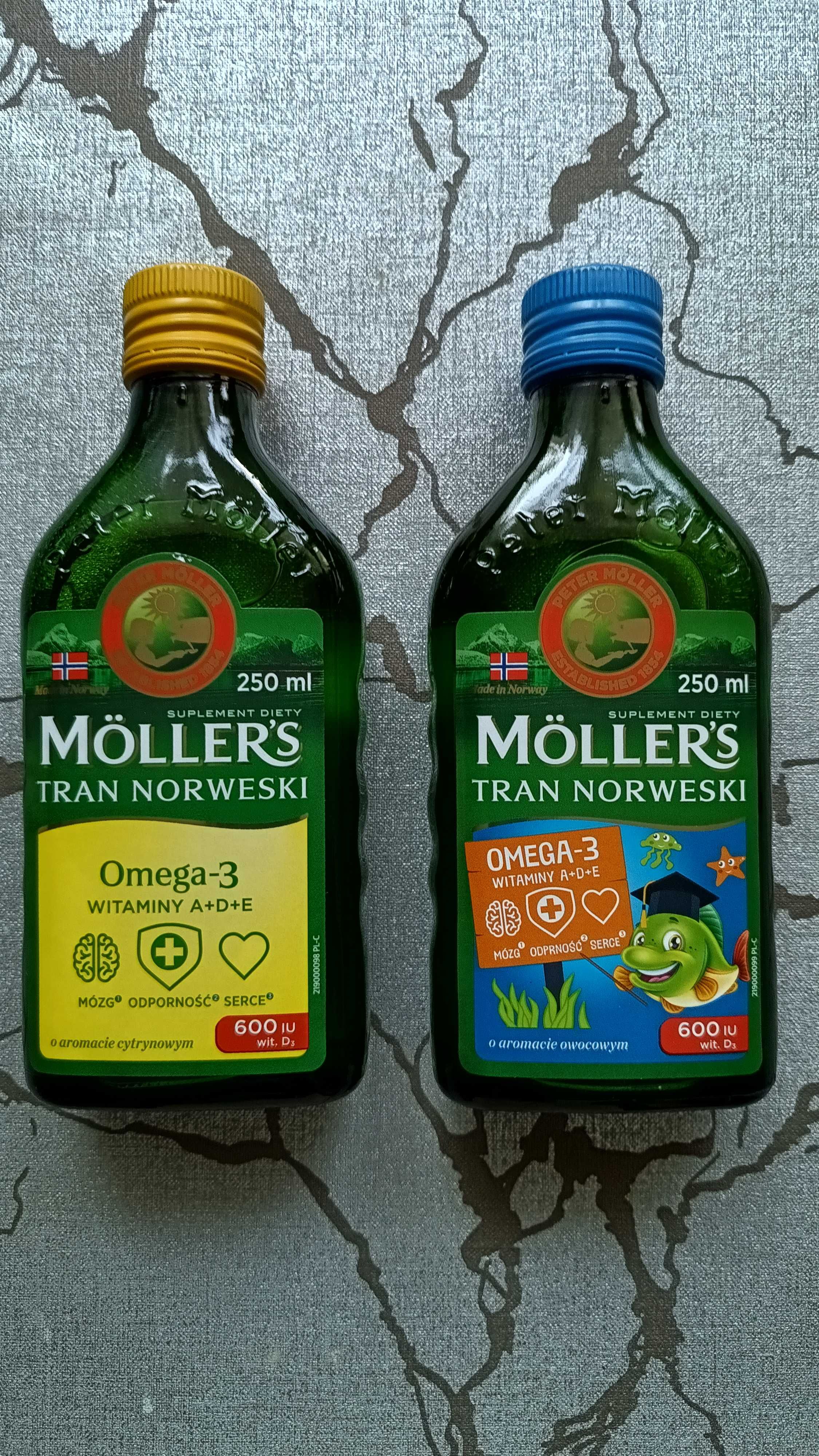 Tran Mollers 250 ml. suplement diety.