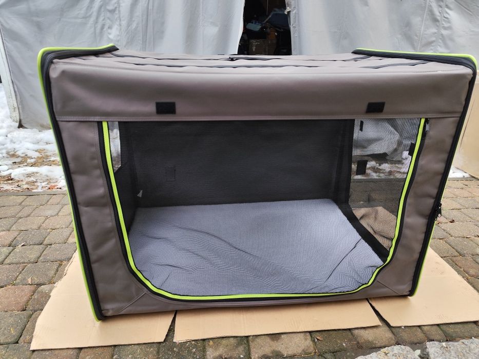 Materiałowy transporter / kojec dla psów First Class Basic 95x66x73 cm