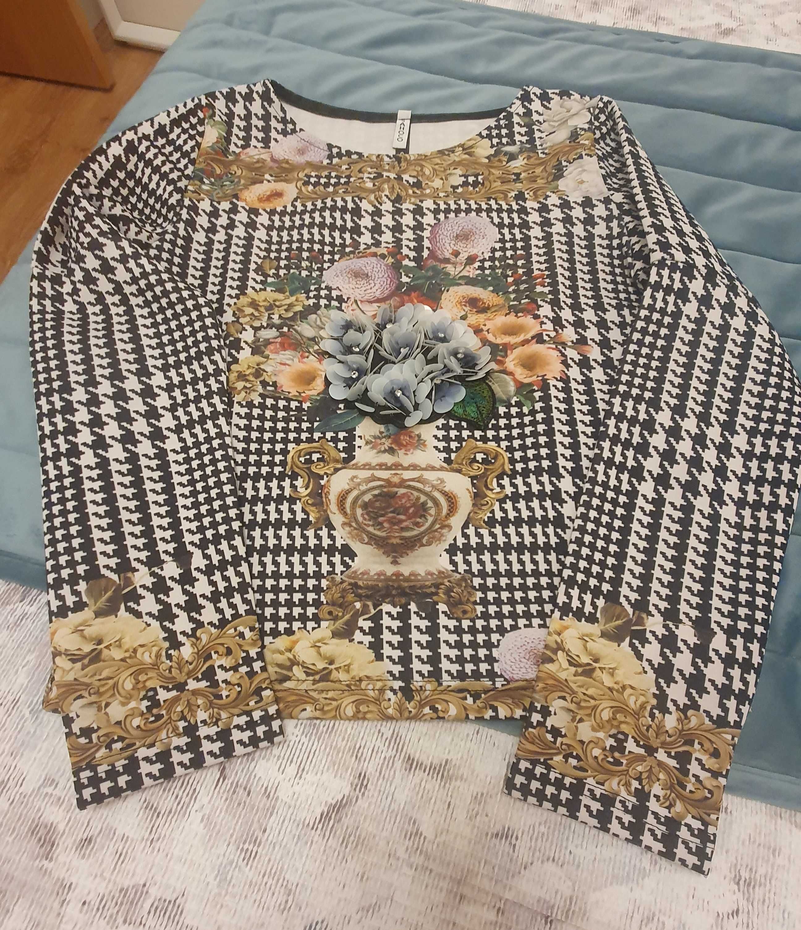 Camisola com aplicação Sahoco