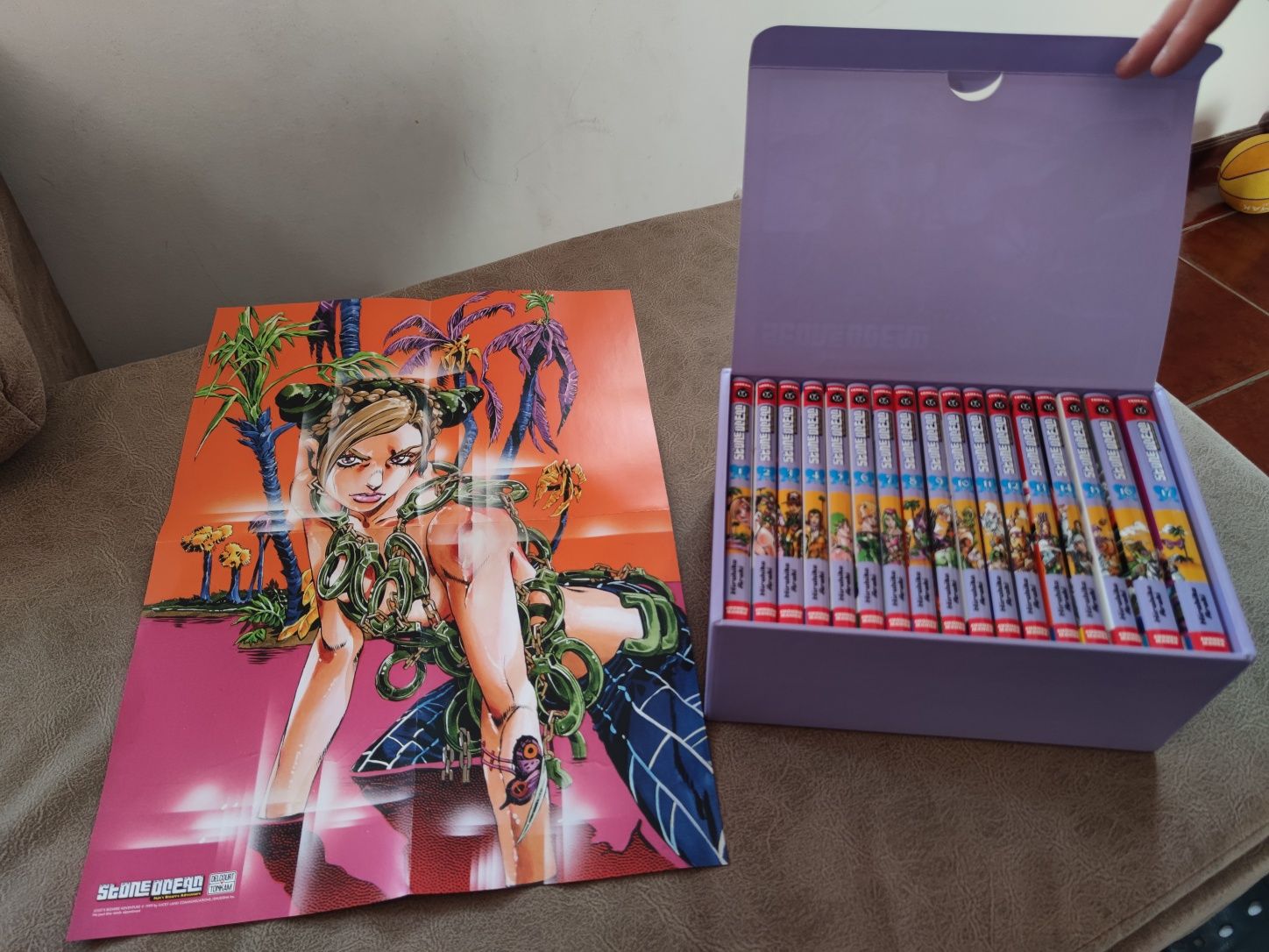 Coleção mangá jojo's bizarre adventure