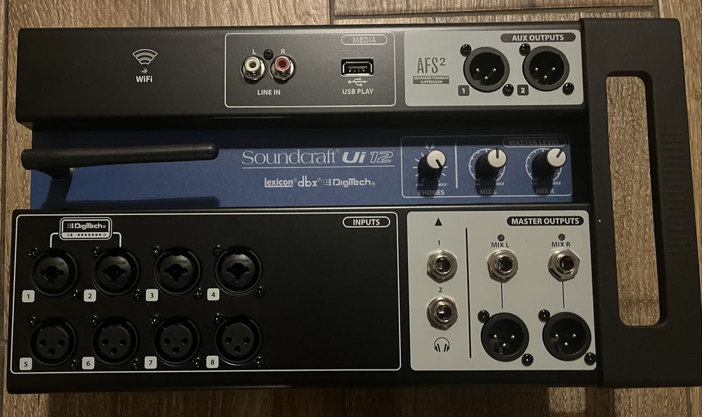 Mikser soundcraft UI12 ui 12 mixer nowy oryginalne pudełko