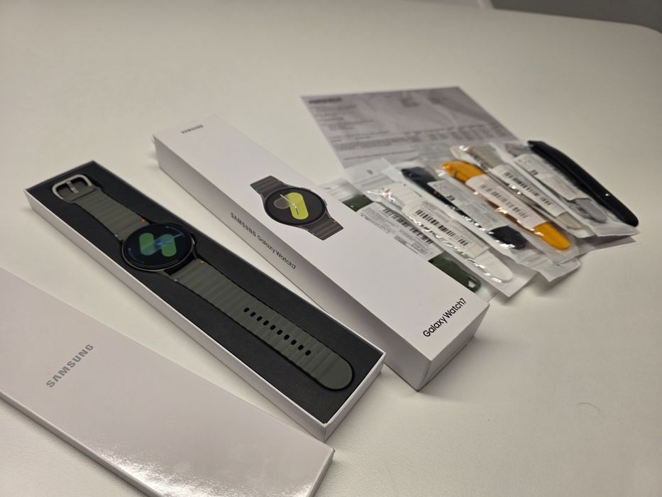 Galaxy Watch 7 + gwarancja + szkło + nowe paski