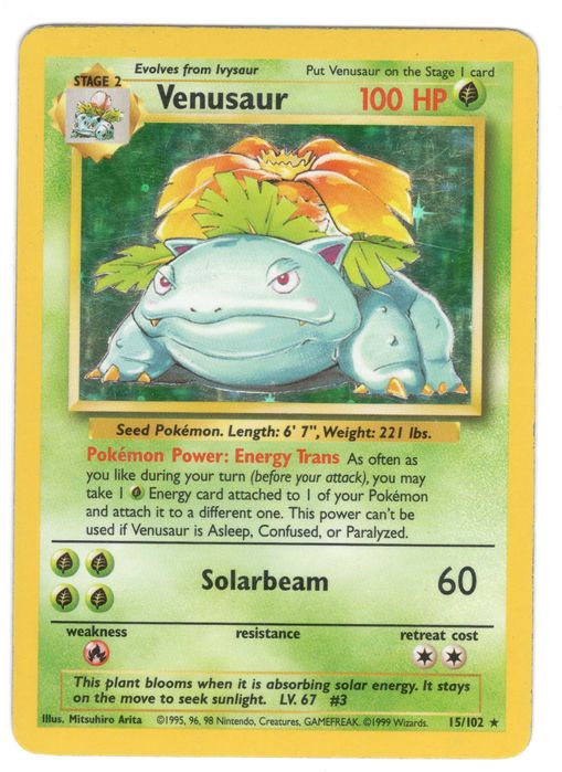 TCG Pokemon: Venusaur (holo)