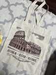 Torba ekologiczna bawełniana materiałowa eko Rzym Roma