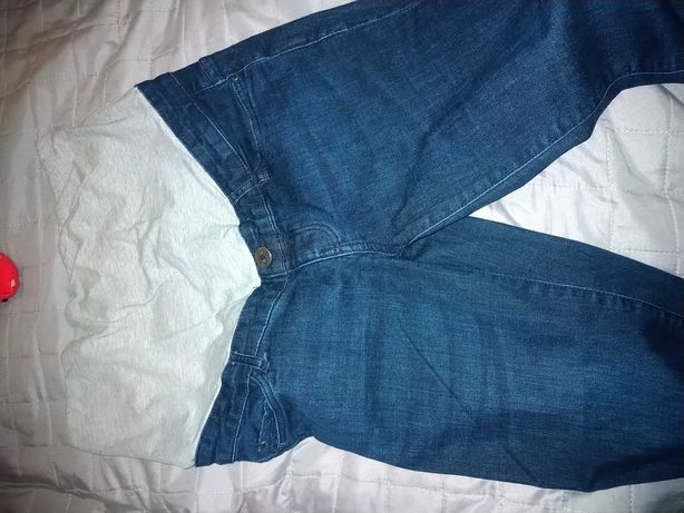 Spodnie ciążowe jeansy rozm.38