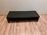 Czarny stolik RTV Ikea Lack 55x149x35
