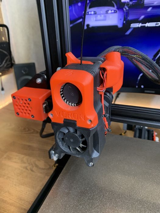 Creality Ender 3 pro з модами, skr mini e3 v3, pei пластина