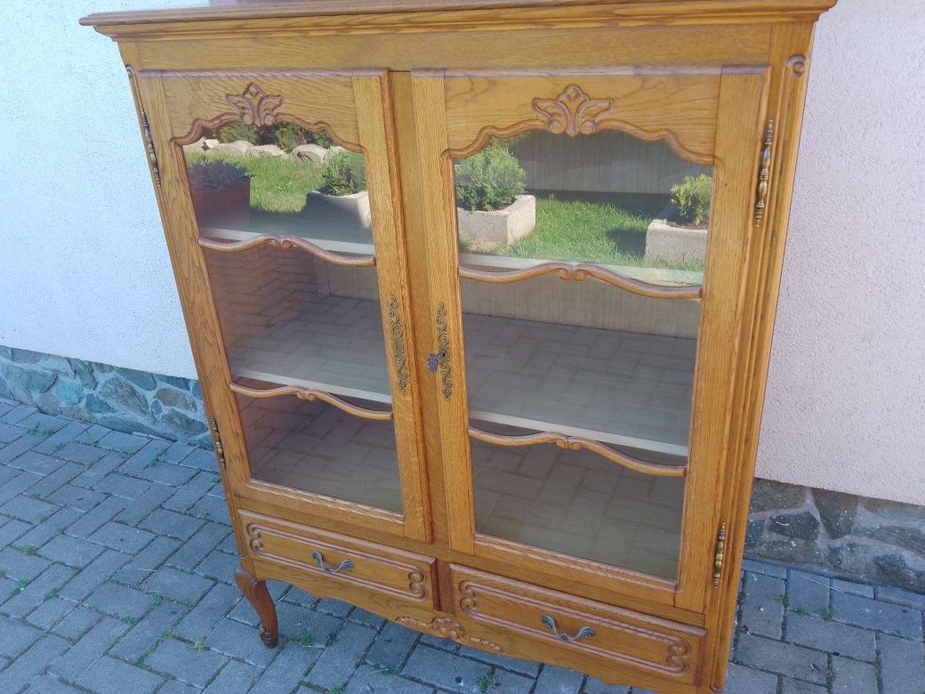 Witryna Ludwikowska Biblioteczka Komoda Serwantka