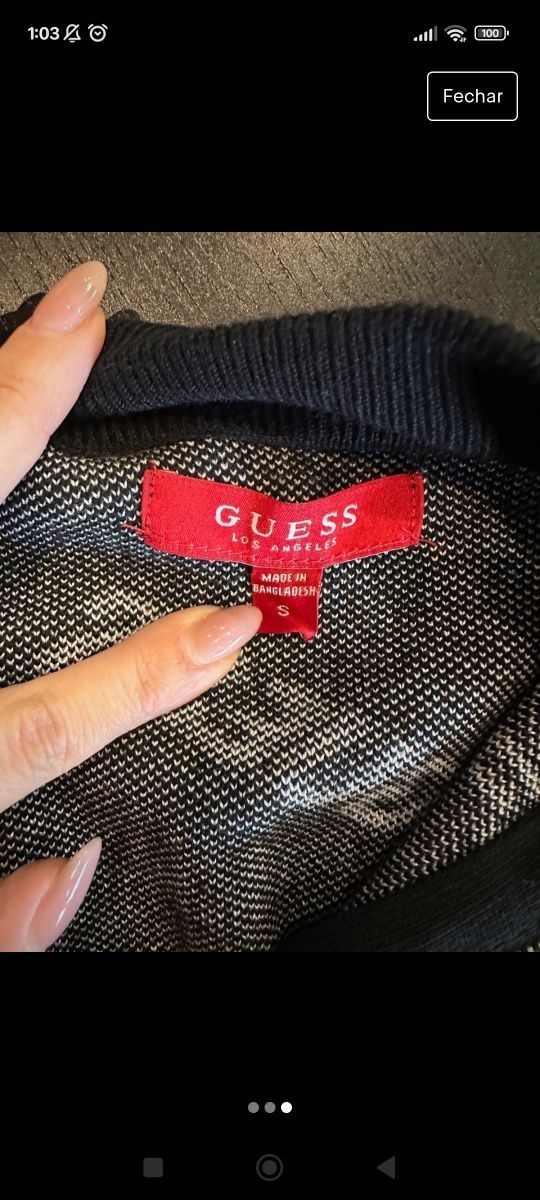 Sweater original Guess muito bom estado