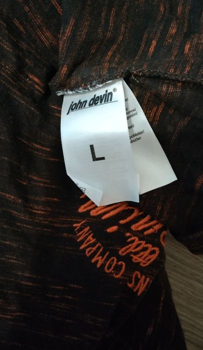 Męska bluza z golfem, rozmiar L