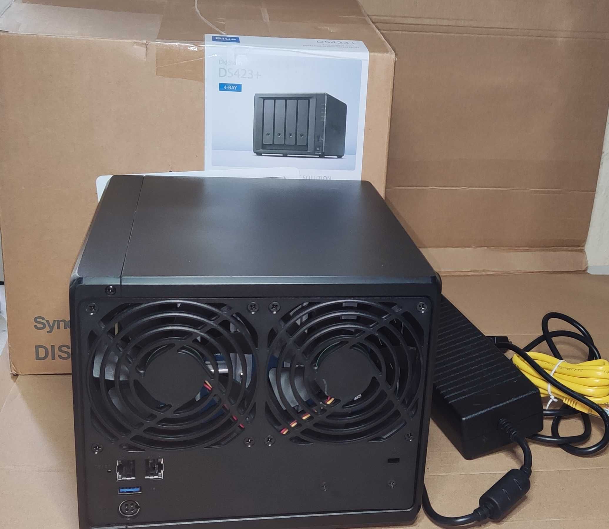 Synology DS423+ 18GB RAM (Quad Core Intel CPU, Docker) DSM 7.2.2