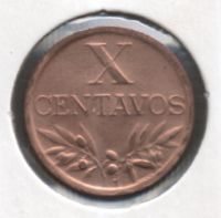 Moedas 10 centavos várias datas