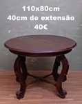 Mesa jantar vintage antiguidade