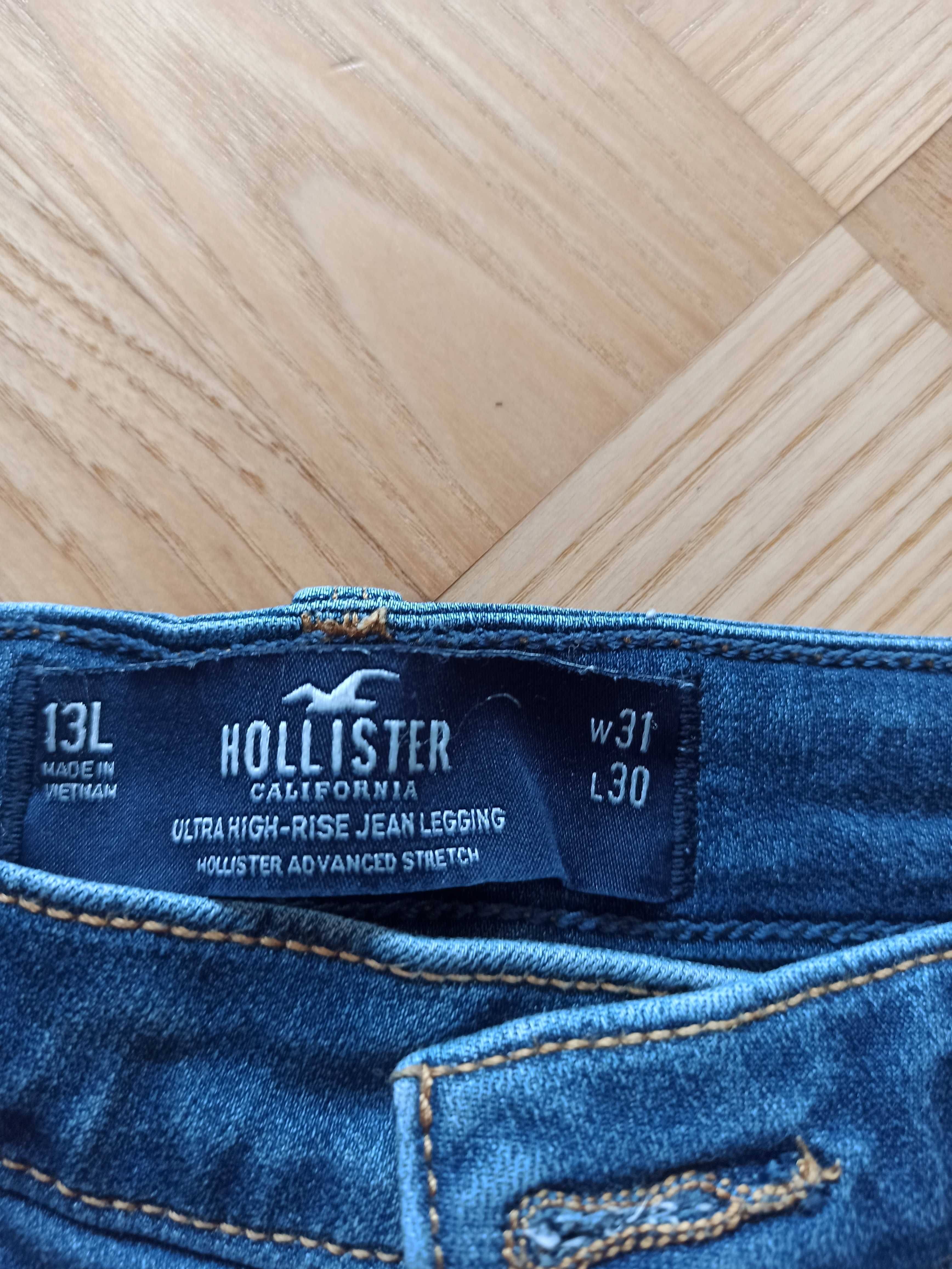 Spodnie Jeans Hollister