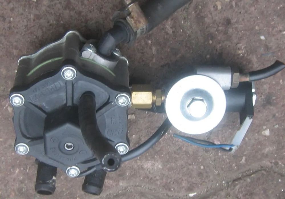 parownik reduktor LPG STAG zawór