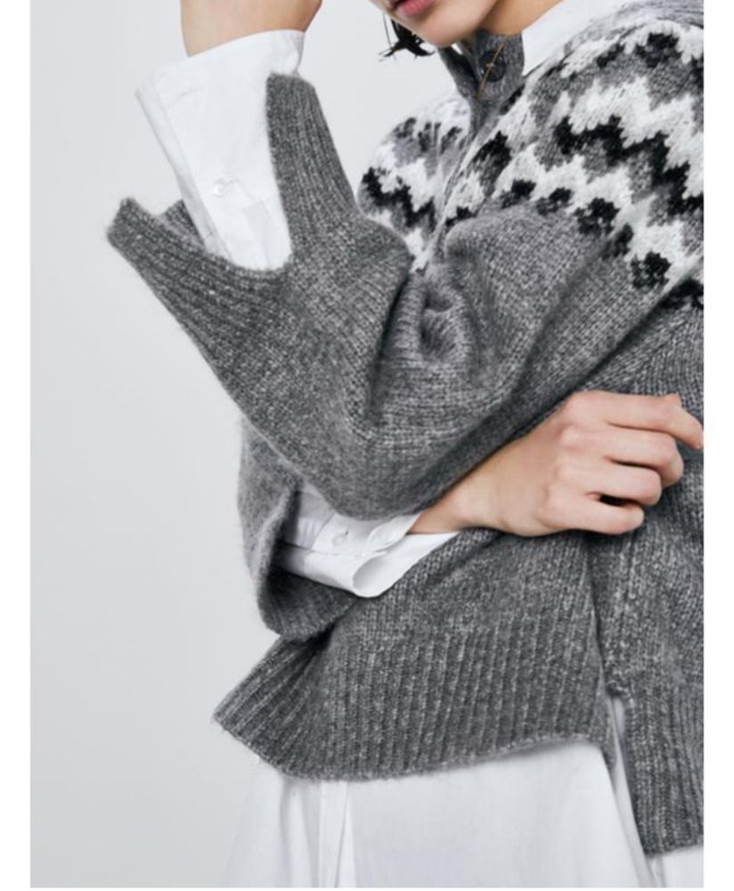 Zara светр шерстяний М