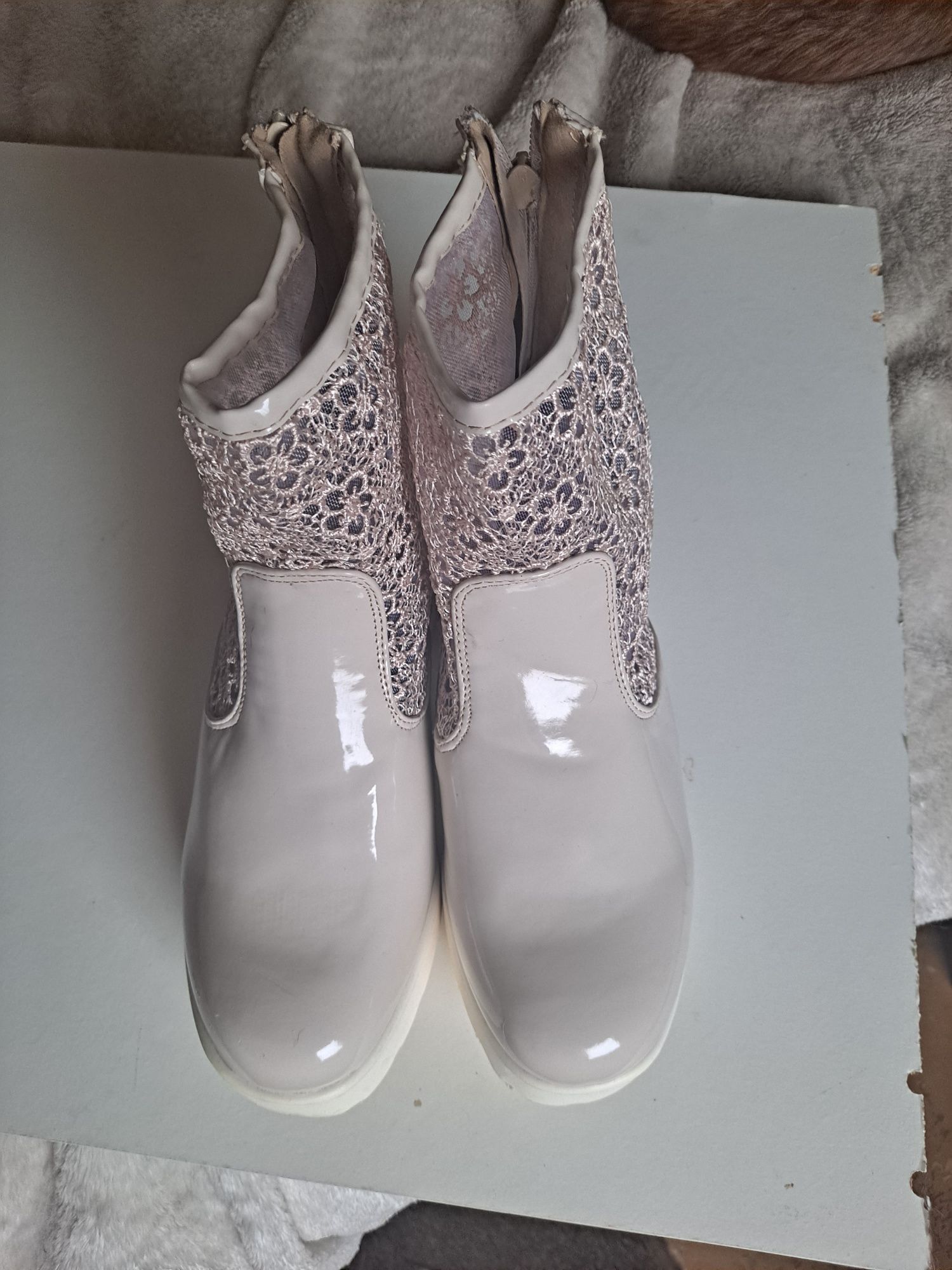 Buty siateczka traperki eleganckie rozmiar 38