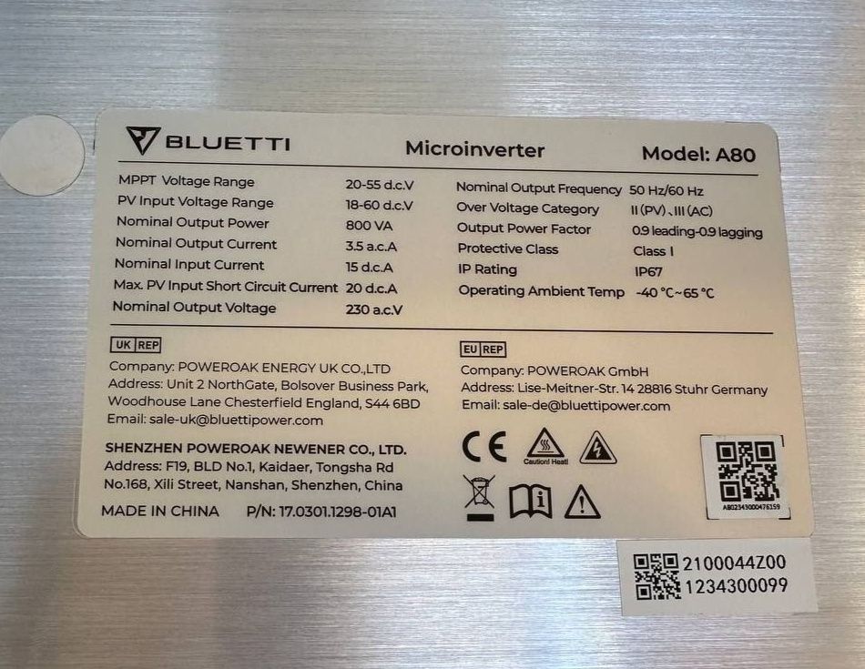 Мікроінвертор Bluetti A80