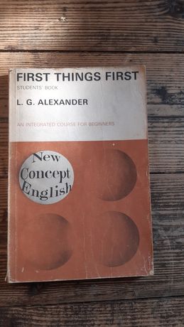 Longman L. G. Alexander First things first