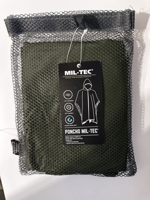 Пончо дощовик  Mil-Tec мілітарі військовий тактичний плащ