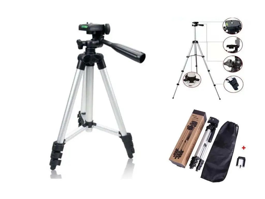 Штатив для камери та смартфона Photo Tripod 3120 35-104 см, трипод три