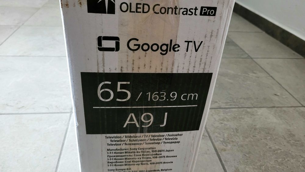 Sony OLED XR-65A90J  -  uszkodzona matryca